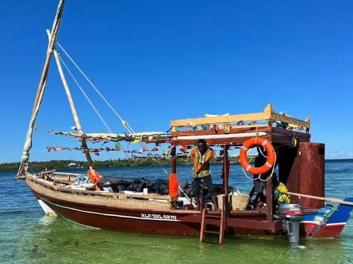 Marafiki dhow trip, Watamu