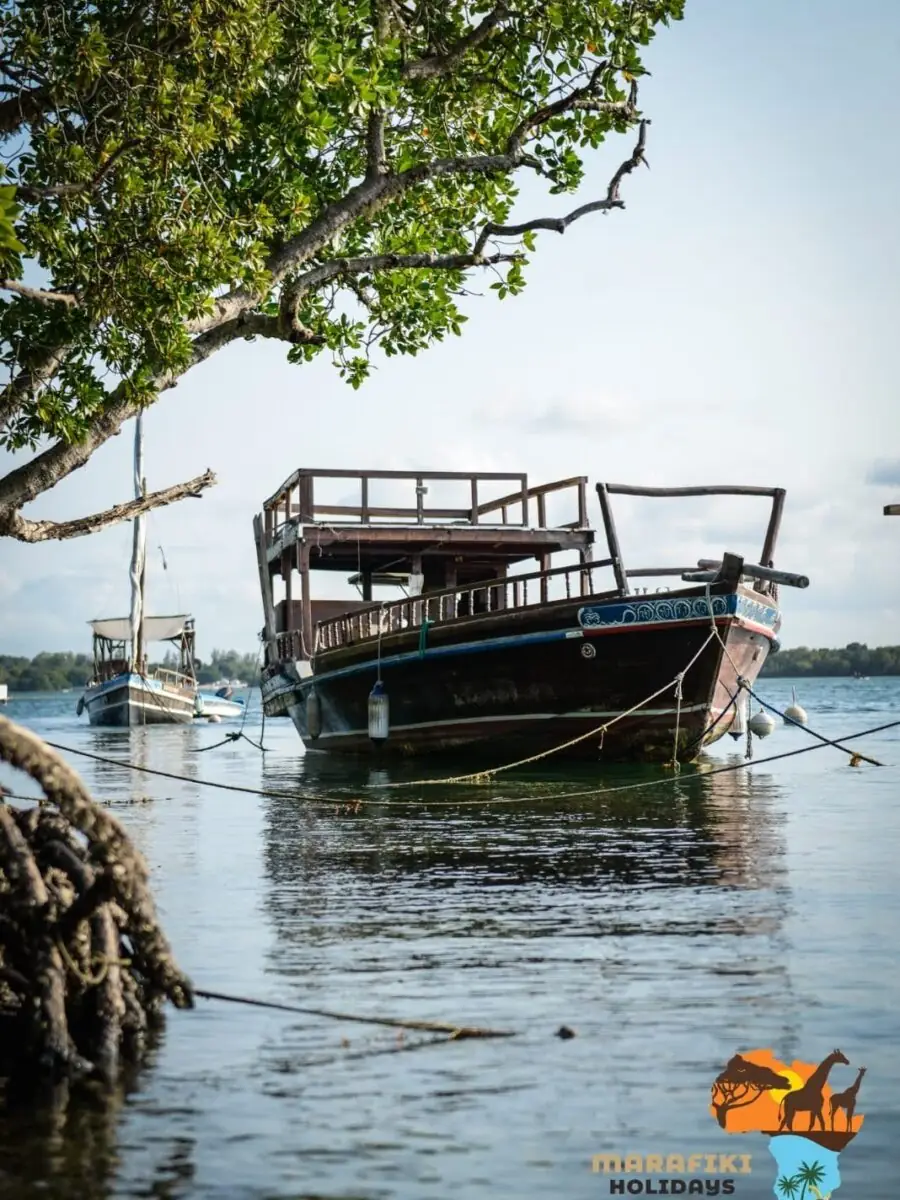 Marafiki dhow trip, Watamu