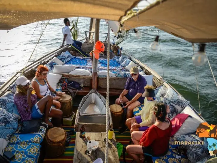 Marafiki dhow trip, Watamu