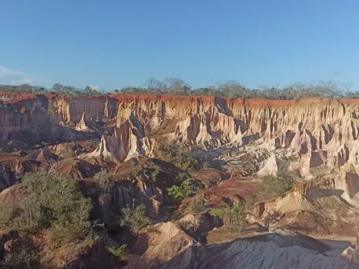 Marafa Hell's Kitchen canyon near Malindi