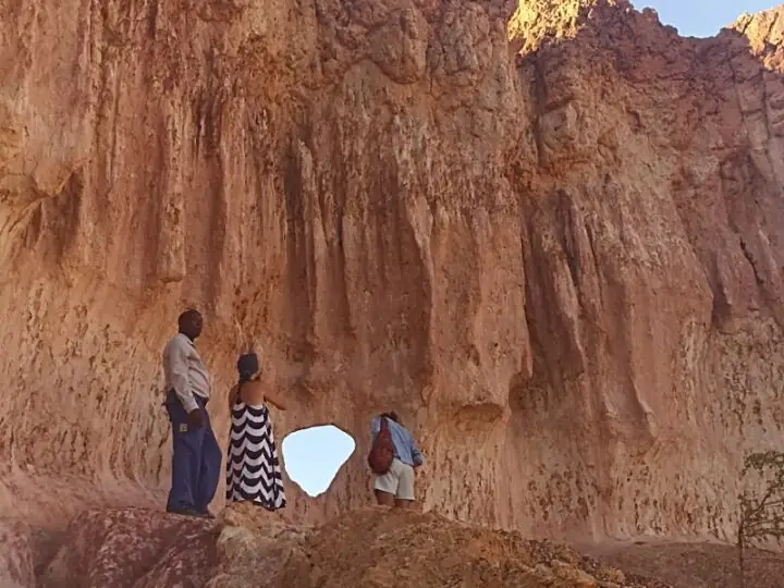 Marafa Hell's Kitchen canyon near Malindi
