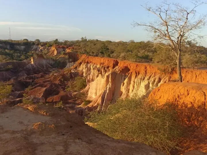 Marafa Hell's Kitchen canyon near Malindi